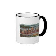 Williams, Arizona - Large Letter Scenes Mug