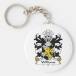 Williams Family Crest Keychain