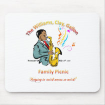 Williams Family Picnic - Mousepad