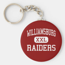 Williamsburg - Raiders - High - Williamsburg Iowa Key Chain