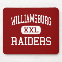 Williamsburg - Raiders - High - Williamsburg Iowa Mousemats