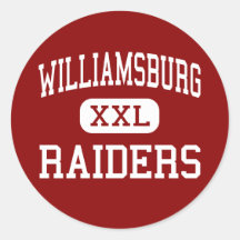 Williamsburg - Raiders - High - Williamsburg Iowa Sticker