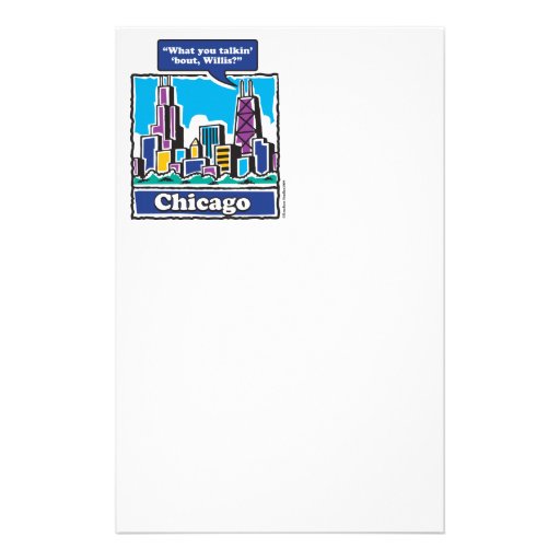 Willis Tower/Sears Tower Stationery Paper
