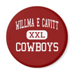 Willma E Cavitt - Cowboys - Junior - Granite Bay magnets