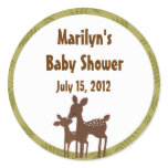 Willow Deer Baby Mummy Kiss Sticker