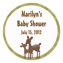 Willow Deer Baby Mummy Kiss Sticker