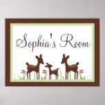 Willow Organic/Deer Poster