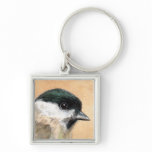 Willow Tit | Bird Art Keychains