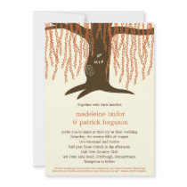 Willow Tree Fall Wedding Invitation