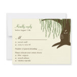 Willow Tree Wedding RSVP / Response Card invitations