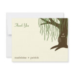 Willow Tree Wedding Thank You Card invitations