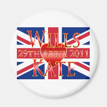 Wills & Kate Magnet