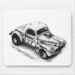 Willy 27 Hot Rod mousepads