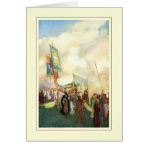 Willy Pogany Greeting Card