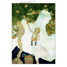 Willy Pogany illustration greeting card