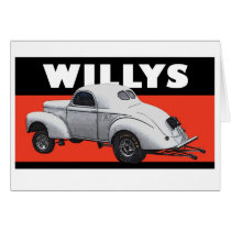 Willys Greeting Card