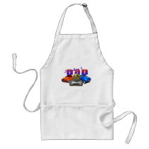 willys number 1 dad aprons