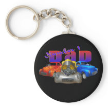 willys number 1 dad keychain