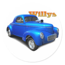 Willys Sticker
