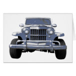 Willys Wagon  Truck Greeting Card