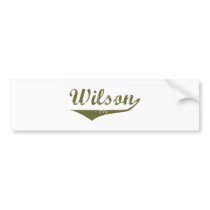 Wilson  Revolution t shirts Bumper Sticker