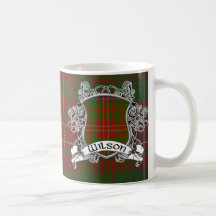Wilson Tartan Shield Mug