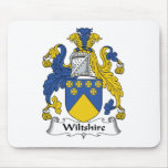 Wiltshire Family Crest mousepads
