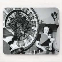 Win A Fortune Vintage Las Vegas Casino Mousepad