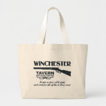 Winchester Beer Canvas Bags