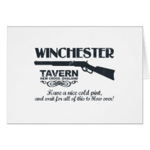 Winchester Beer Greeting Card