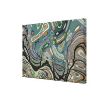 Wind - Abstract Art Canvas Canvas Prints