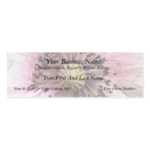 Wind Blown Poppy Business Card Template