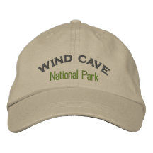 Wind Cave National Park Embroidered Hat