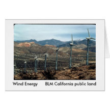 Wind Energy Greeting Card