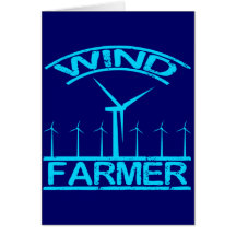 Wind Farmer Greeting Cards