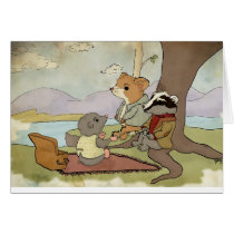 Wind in the Willows Greeting Card