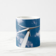 Wind mill power generator mug
