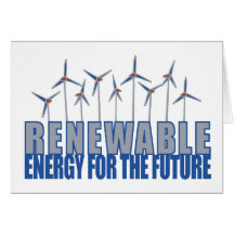 Wind Power Greeting Card