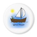 Wind Power Sailboat - Magnet