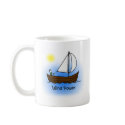 Wind Power Sailboat - Mug
