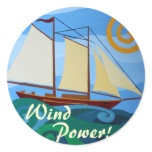 Wind Power Stickers