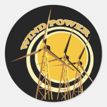 Wind Power Sticker