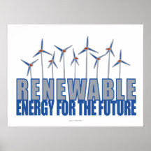 Wind Power Turbines Posters