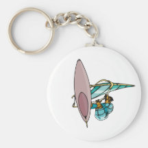 Wind Surfer Keychains