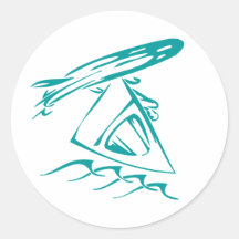 Wind Surfing Sticker