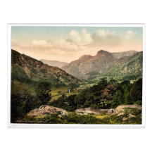 Windermere, Langdale Valley, Lake District, Englan Post Cards