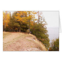 Winding Path Greeting Card