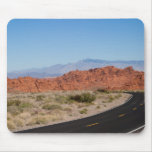 Winding Road in the Valley of Fire mousepad
