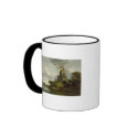 Windmill by a River mugs