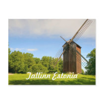 Windmill in Tallinn Estonia Postcards